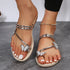 Butterfly Flat Shoes Summer Sandals Women Flip Flops Beach Shoes - ROUTINE FASHION