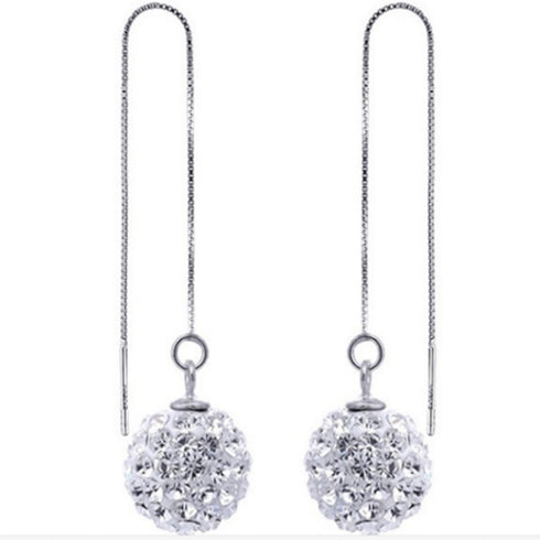 Crystal Earring Earrings Korea Korean Style Earrings Fashion Jewelry - ROUTINE FASHION