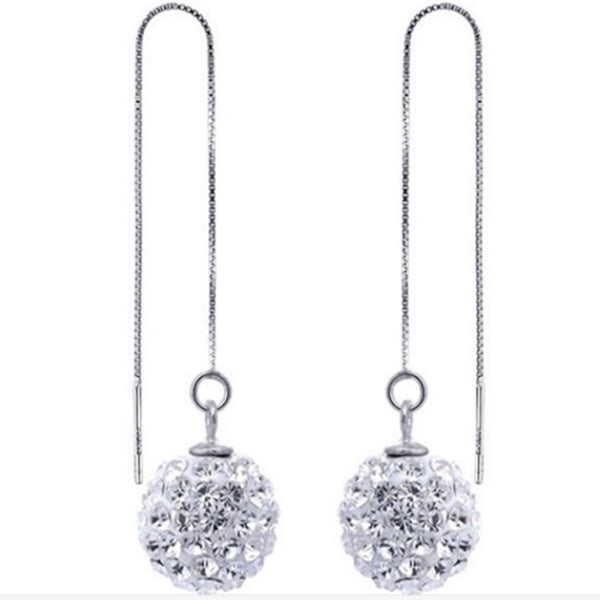 Crystal Earring Earrings Korea Korean Style Earrings Fashion Jewelry - ROUTINE FASHION