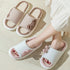 Cute Rabbit Slippers Linen House Shoes For Women - ROUTINE FASHION