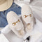 Fur Half Slippers Female Baotou Lazy People Wear Mules Outside - ROUTINE FASHION