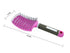Hair Scalp Massage Brush Anti Static Curved Vented Styling Detangling Brushes Hair Scalp Massage Comb Hairbrush Bristle Nylon Women Wet Curly Detangle Hair Brush For Salon Hairdressing Styling Tools - ROUTINE FASHION