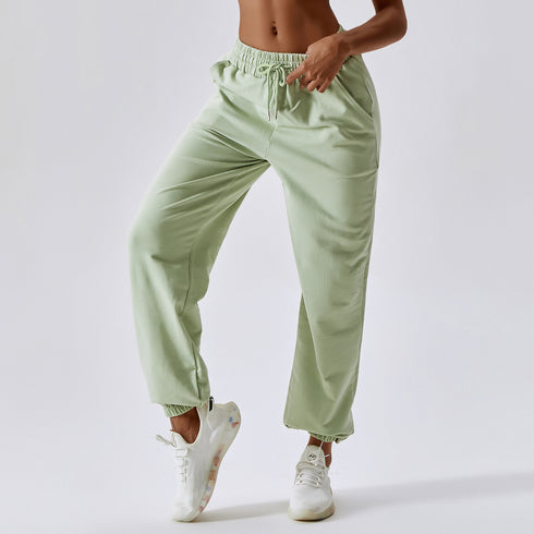 Waist Loose Sports Pants For Women Outdoor - ROUTINE FASHION