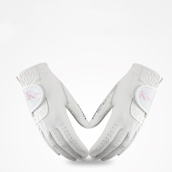 1Pair Women's Golf Gloves Microfiber Soft Fit Sport Grip Durable Gloves Anti-skid Breathable Sports Gloves - ROUTINE FASHION