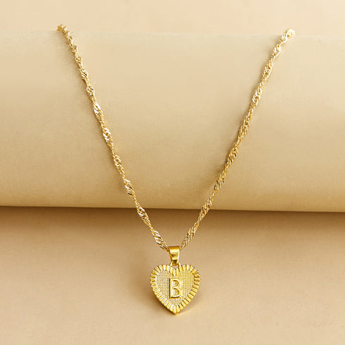 26 English Initial Letter Pendant Necklaces For Women - ROUTINE FASHION