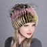 Woven Women's Fur Hats Warm And Thick Warmth Ladies Colorful Knitted Hats - ROUTINE FASHION