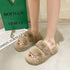 Fuzzy Slippers Women House Shoes Fluffy Bedroom Slippers - ROUTINE FASHION