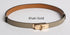 High Quality Women Real Leather 1.8cm Width Belts Golden - ROUTINE FASHION