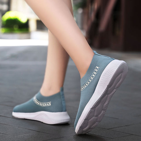 Woman Vulcanize Shoes Sneakes White Casual - ROUTINE FASHION