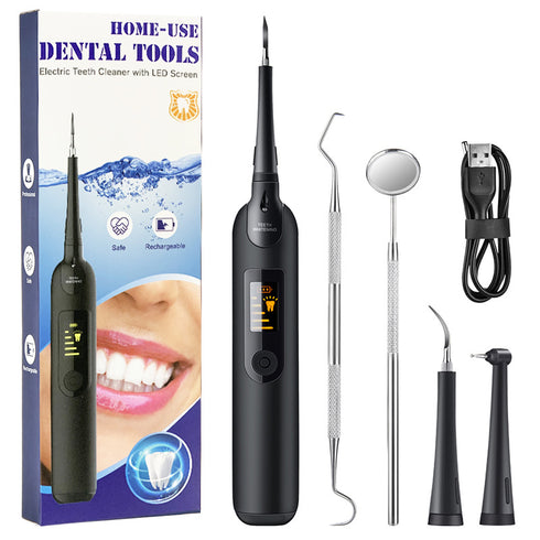 Portable Electric Tooth Cleaner, Dental Care Tool, Tooth Cleaner - ROUTINE FASHION