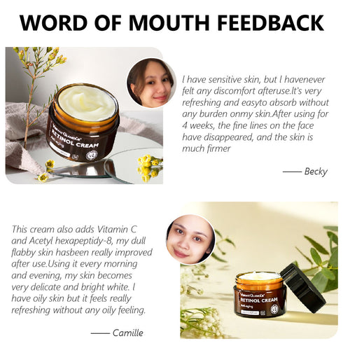 VIBRANT GLAMOUR Retinol Face Cream - ROUTINE FASHION