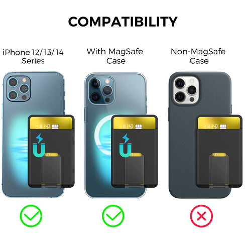 Suitable For Mobile Phone Magnetic Card Holder MagSafe Holder - ROUTINE FASHION