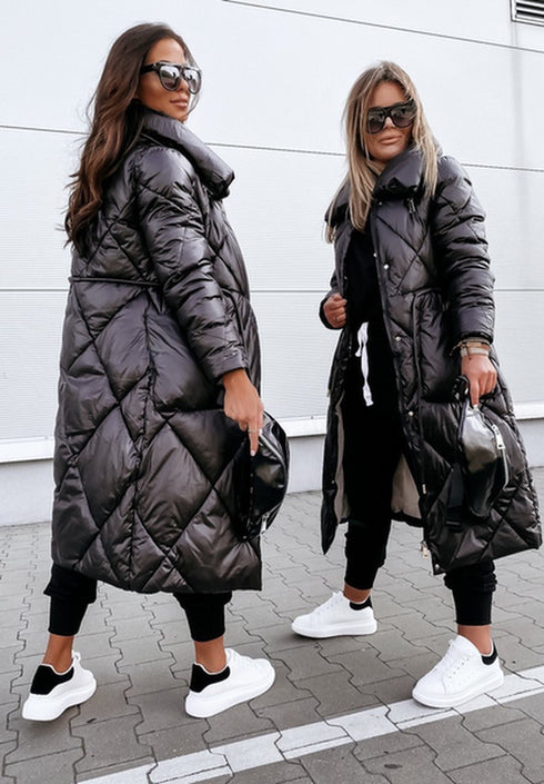 Fashion Jacket Winter Plus Size Long Coat - ROUTINE FASHION