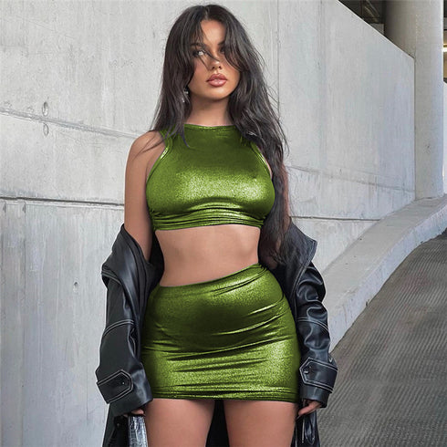 Women's Fashion Slim Wrap Skirt Suit - ROUTINE FASHION