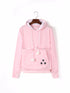 Cute Hoodies Pullover Sweatshirts With Pet Pocket For Cat Clothes Winter Women - ROUTINE FASHION
