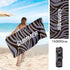Double Sided Fleece Printed Beach Towel Microfiber Beach Towel - ROUTINE FASHION
