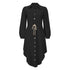 Women's Fashion Temperament Mid-length Shirt Dress - ROUTINE FASHION