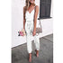 Women Solid Color Suspender Belt Jumpsuit - ROUTINE FASHION