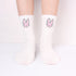 Bad Rabbit Socks Black And White Long Cotton Socks Knitted Socks For Men And Women - ROUTINE FASHION