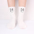 Bad Rabbit Socks Black And White Long Cotton Socks Knitted Socks For Men And Women - ROUTINE FASHION
