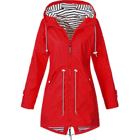 Zipper Women's Jacket 3-in-1 Outdoor Hooded Mountaineering Jacket - ROUTINE FASHION