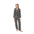 Loungewear Lapel Cardigan Long Sleeve Long Trouser Pyjama Set - ROUTINE FASHION