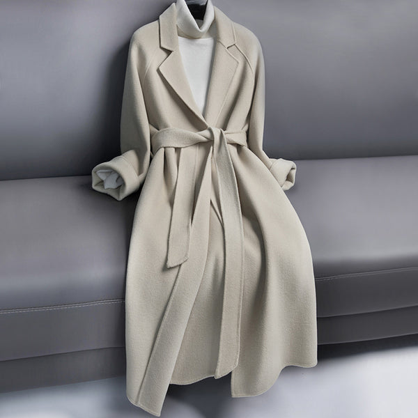 Little Man Woolen Winter Coat Women Winter - ROUTINE FASHION