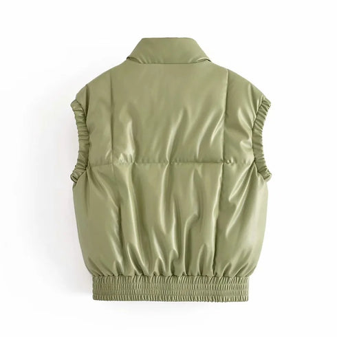 New Autumn And Winter Women's Lint Waistcoat - ROUTINE FASHION