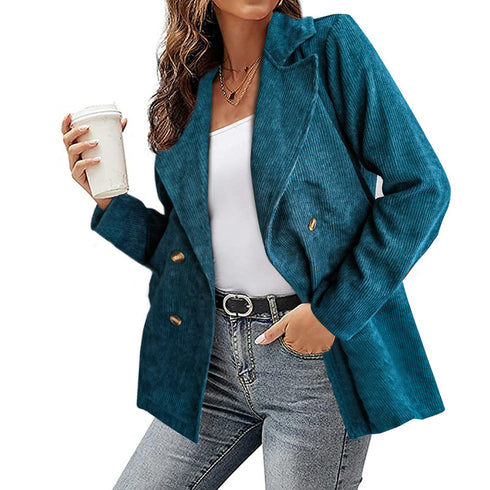 New Style Solid Color Jacket Blazer For Autumn And Winter - ROUTINE FASHION
