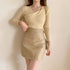 Stylish Underlay Knitted Dress For Women - ROUTINE FASHION