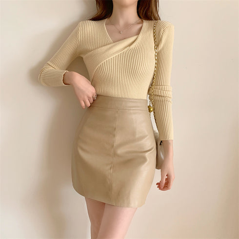 Stylish Underlay Knitted Dress For Women - ROUTINE FASHION
