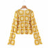 Women's Fashion Handmade Sunflower Crochet Cardigan - ROUTINE FASHION