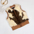 Short Rex Rabbit Fur Waistcoat Waistcoat - ROUTINE FASHION