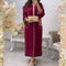 Muslim Dress Dubai Hijab Long Ladies Hooded Fashion Elegant Long Dress - ROUTINE FASHION