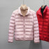 Women's Short Stand-up Collar Lightweight Down Jacket - ROUTINE FASHION