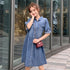 denim dress - ROUTINE FASHION