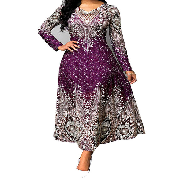 Long sleeve maxi dress - ROUTINE FASHION