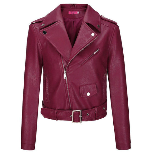 Women's jacket leather - ROUTINE FASHION