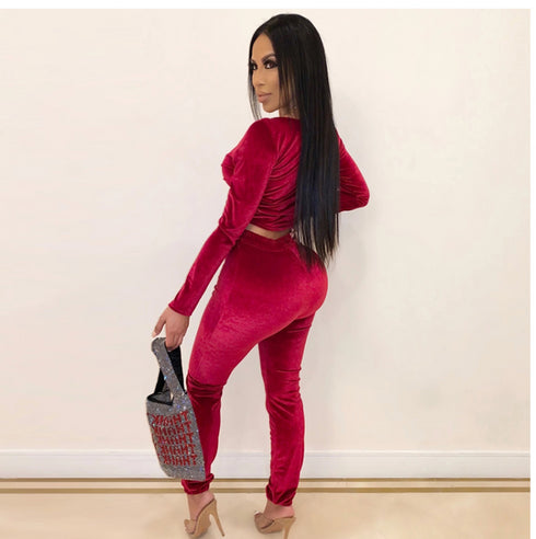 New T-shirt trousers fashion suit women - ROUTINE FASHION