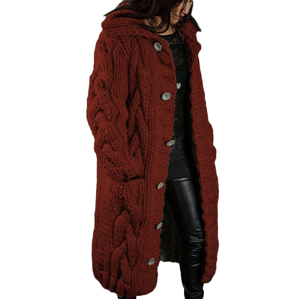 Women's cardigan plus size sweater coat sweater cardigan - ROUTINE FASHION