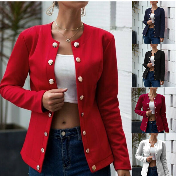 Double-breasted small blazer - ROUTINE FASHION