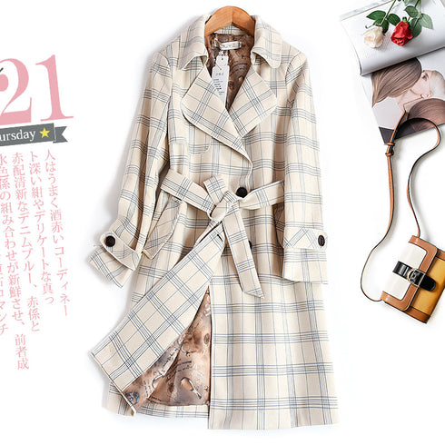 Long suede trench coat - ROUTINE FASHION