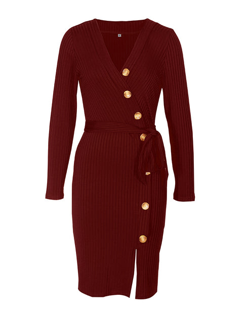 Explosive knitted dress - ROUTINE FASHION