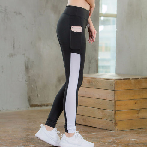 Women Yoga Pant With Pocket Tights Energy Seamless Sports Pants For Women High Waist Sport Leggings Fitness Running Pants Women - ROUTINE FASHION