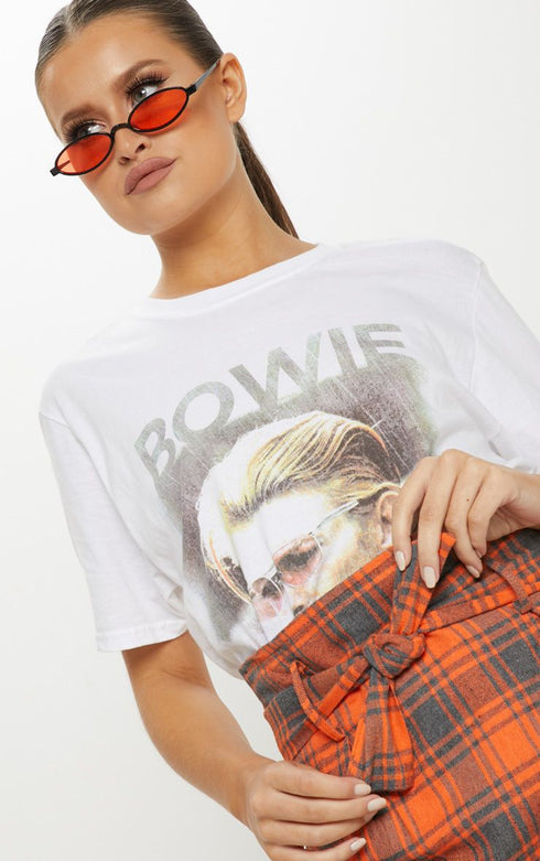 Plaid Midi Wild Belt A-line Skirt - ROUTINE FASHION