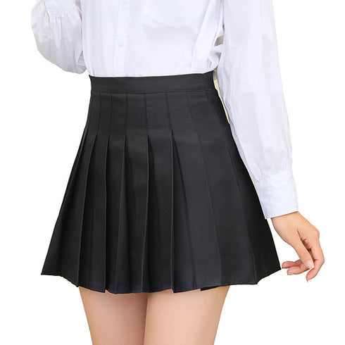 Pleated skirt short skirt - ROUTINE FASHION