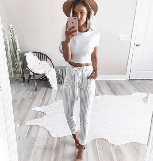 Women autumn Trousers Ladies Long Pants casual pan - ROUTINE FASHION