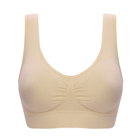Plus Size Bras For Women Seamless Bra With Pads Big Size 5XL 6XL Bralette Push Up Brassiere Bra Vest - ROUTINE FASHION