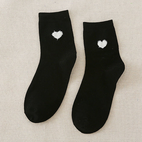 Winter socks women love tube socks cotton socks - ROUTINE FASHION