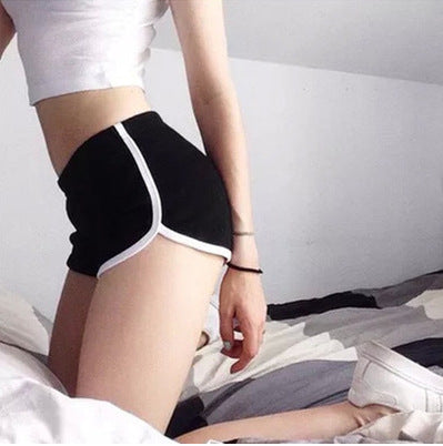 New Summer Shorts Women Casual Shorts Workout Waistband Skinny Short - ROUTINE FASHION